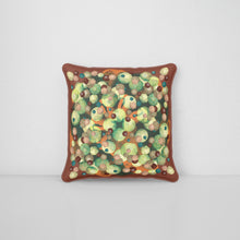 Load image into Gallery viewer, Velvet Cushion 60cm in Blood Orange