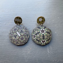 Load image into Gallery viewer, Large drop earrings - Sarcophagus Showgirl