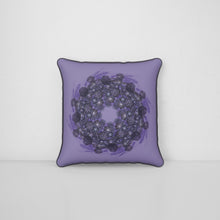 Load image into Gallery viewer, Velvet Cushion 60cm in Witching Hour Violet