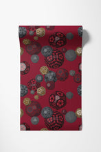 Load image into Gallery viewer, Wallpaper in Dorothy Red