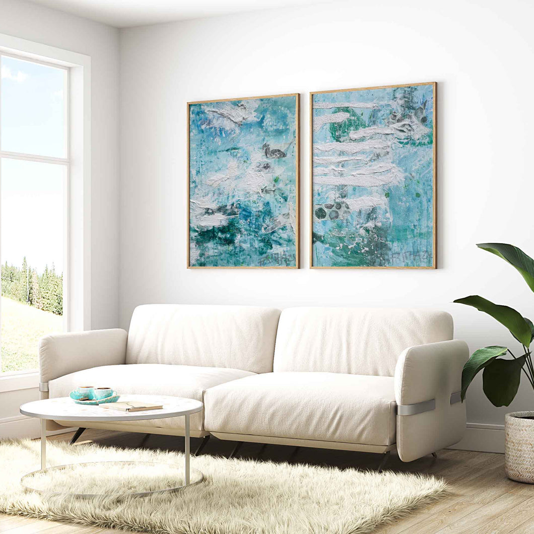 Rothesay, 2024 Diptych