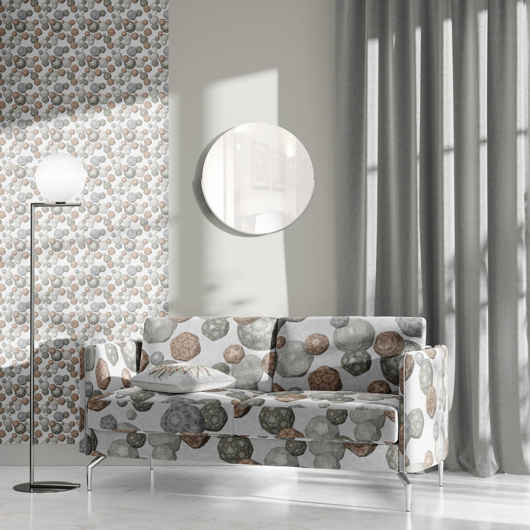 Wallpaper in Greige Expectations