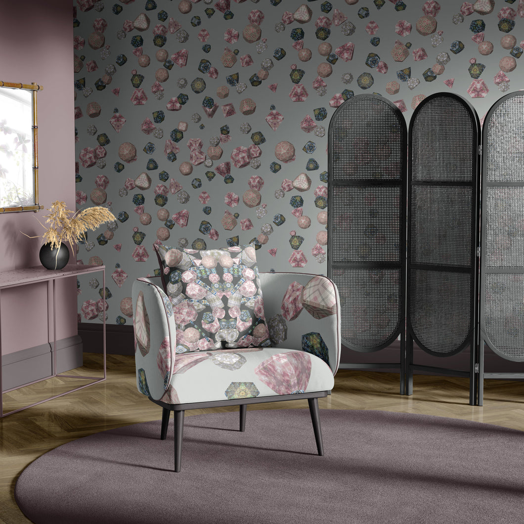 Wallpaper in Flamingo Dream