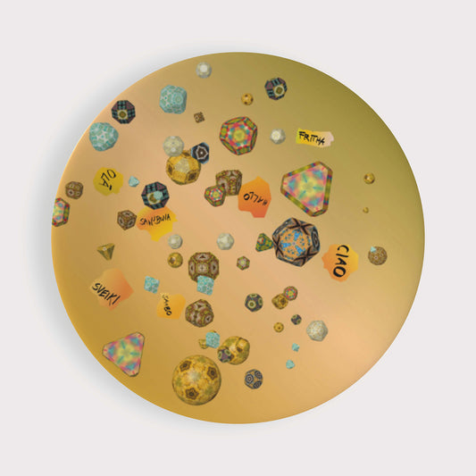 HELLO - PLATE 8" BUTTERCUP 4