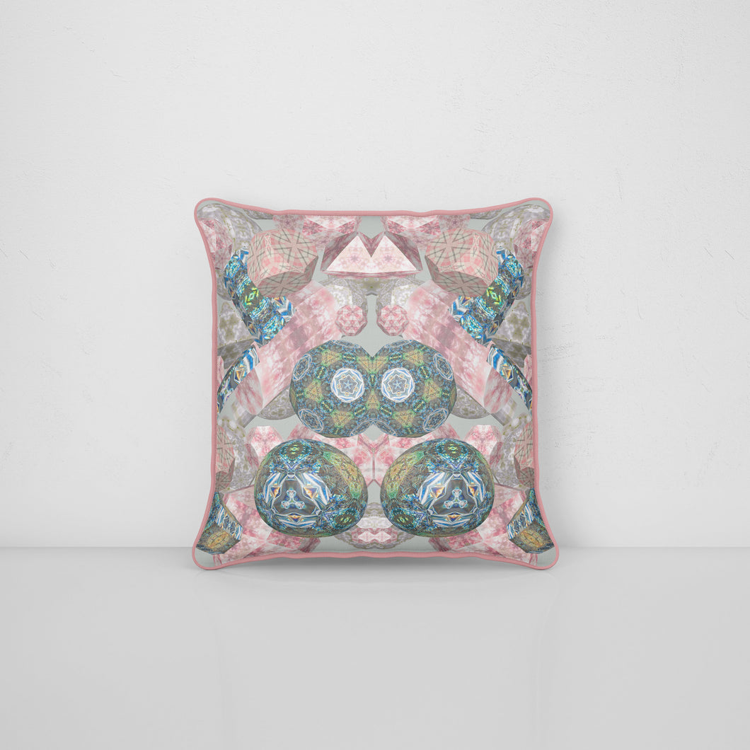 Velvet Cushion 60cm in Cotton Candy