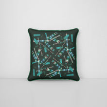 Load image into Gallery viewer, Velvet Cushion 60cm in Wilde Enchantment