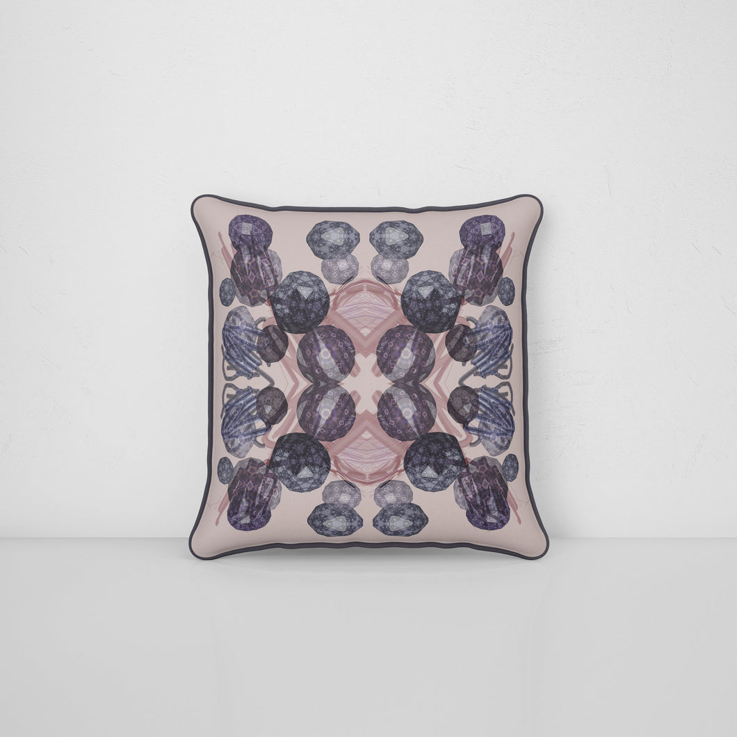 Velvet Cushion 60cm in Lavender Hex