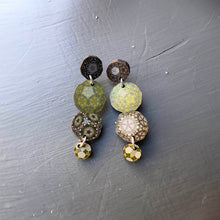 Load image into Gallery viewer, Drop earrings - Nefertiti Nights