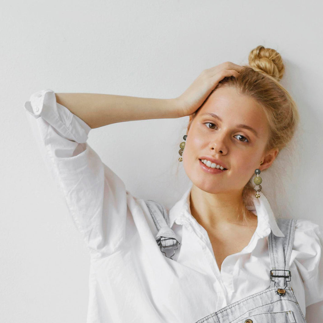 Drop earrings - Nefertiti Nights