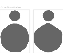 Load image into Gallery viewer, Large drop earrings - Sarcophagus Showgirl