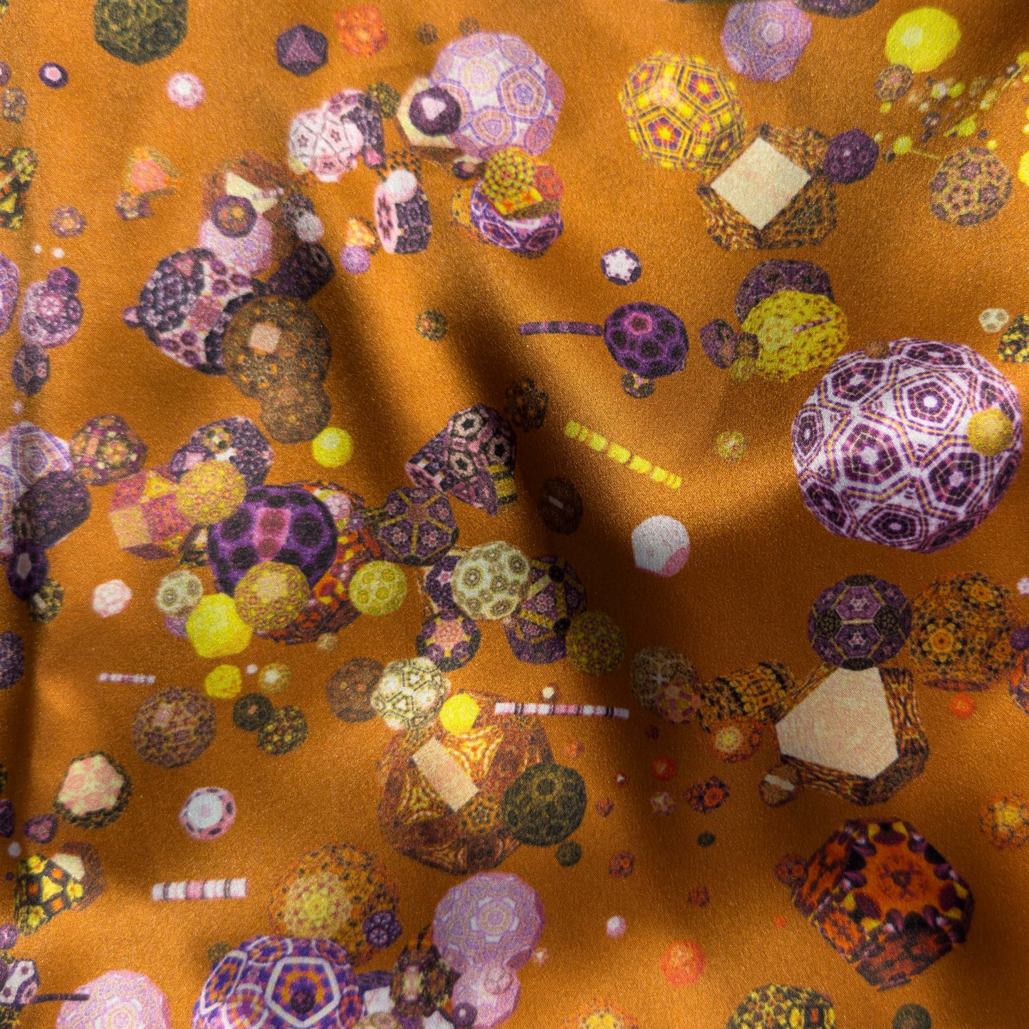 Glitter in the carpet